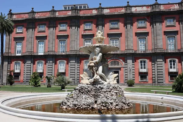 Neapel Kampanien Italien Juni 2021 Brunnen Belvedere Mit Blick Auf — Stockfoto