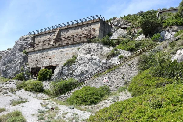 Erchie Kampanien Italien Mai 2021 Ehemaliger Italsider Steinbruch Der Amalfiküste — Stockfoto