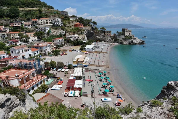 Erchie Campania Italië Mei 2021 Panorama Van Het Dorp Vanaf — Stockfoto