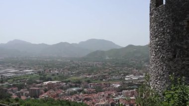Mercato San Severino - Panoramica dalla second da cinta muraria del castello