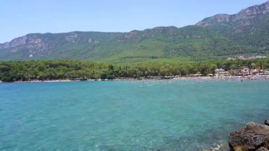 Akyaka Mula Turkey - 29.06.2023 Akyaka Azmak ve Akyaka plajı