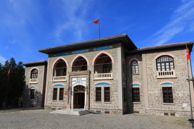 Türkiye Büyük Millet Meclisi 'nin Ankara Ulus' taki (TBMM) ilk binası. Eski meclis binas
