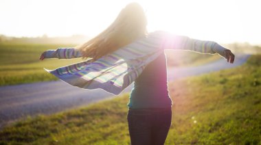 geri güzel loh saç kız 