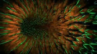 Vj Döngü Neonunun Görüntüleme Arkaplanı