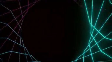 Teknoloji temalı sunumlar için hareketli grafik ögesi.