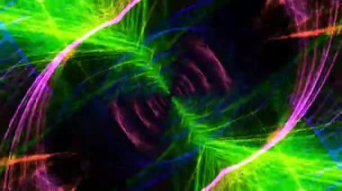 Teknoloji temalı sunumlar için hareketli grafik ögesi.