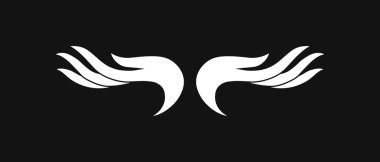 Stencil parmak simgesi. Vektör hisse senedi çizimi. EPS 10