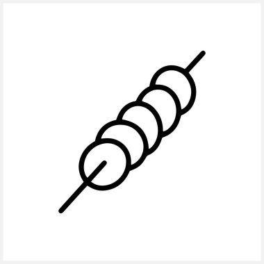 Bbq clipart isolated. Sketch shashlik icon. Hand drawn art line. Vector stock illustration. EPS 10 vector Bbq clipart isolated. Sketch shashlik icon. Hand drawn art line. Vector stock illustration. EPS 10 vector