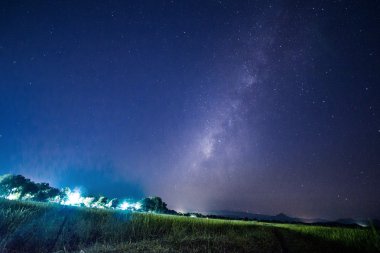Samanyolu yeşil alan ile