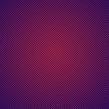 Renkli Yarım Tonlu Pop Art Retro Arkaplan. Noktalı Renkli Arkaplan 