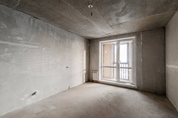 Russia Moscow April 2020 Ruangan Interior Perbaikan Kasar Apartemen Untuk — Stok Foto