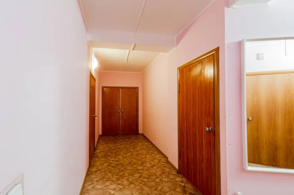 Russia Moscow April 2020 Ruang Interior Apartemen Modern Cerah Nyaman — Stok Foto