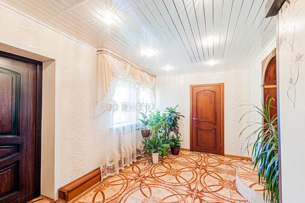 Rusland Moskou April 2020 Interieur Appartement Moderne Lichte Gezellige Sfeer — Stockfoto