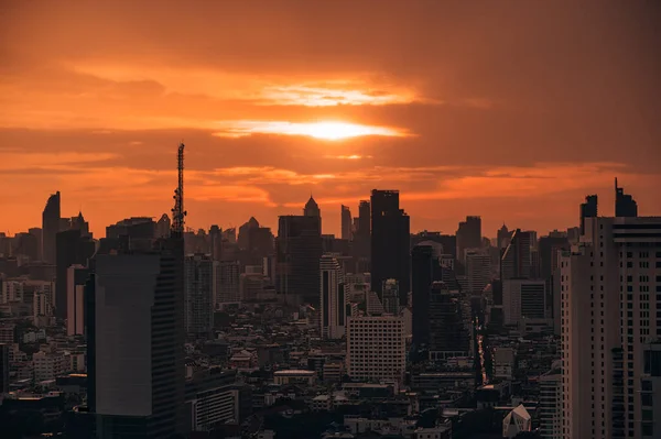 Sunrise High Rise Office Building Business District Bangkok Thailand — Stock Photo, Image