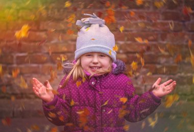 sonbahar kız portre