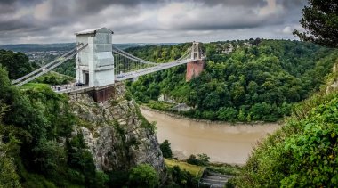 Clifton Bristol Bridge'de