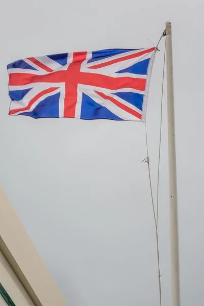 Bandera británica ondeando —  Fotos de Stock