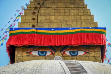 Kathmandu 'daki Budist Stupa