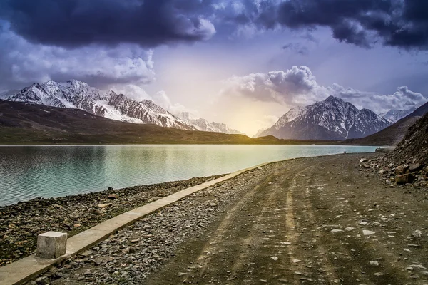 Paisaje Shandur Pass — Foto de Stock