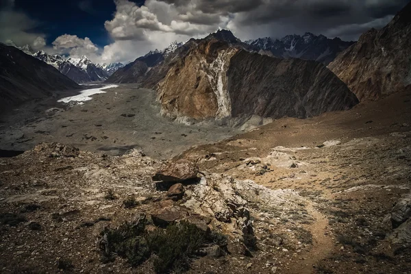 A Karakorum Batura-gleccser — Stock Fotó