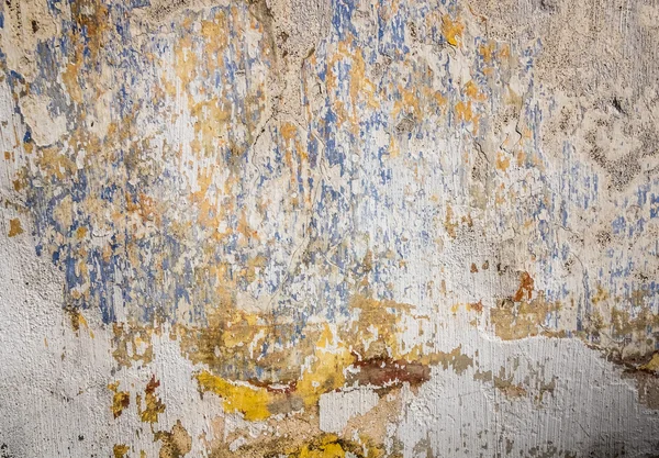 Textura amarillenta de pared áspera — Foto de Stock