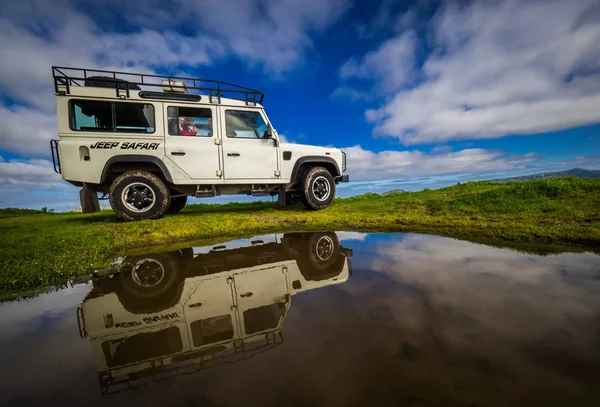 Jeep tour in the Azores — Stock Photo, Image