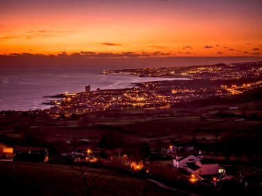Ponta Delgada gün batımında