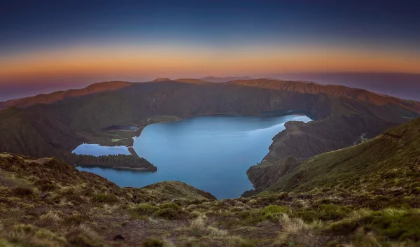 Lagoa fogo — Stockfoto