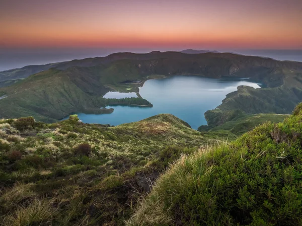 Lagoa fogo — Stockfoto