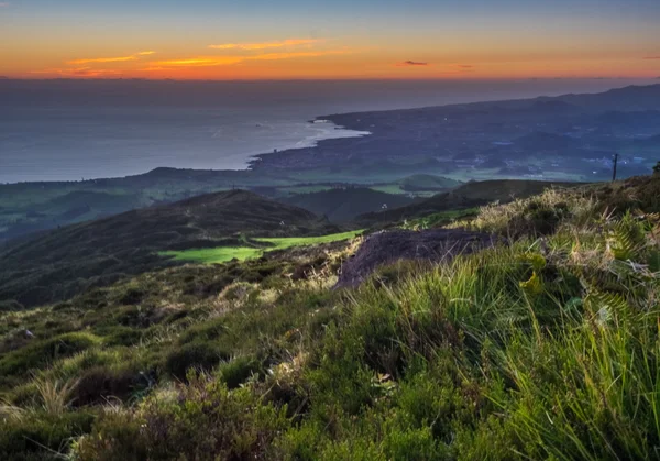 Ponta Delgada naplementekor — Stock Fotó