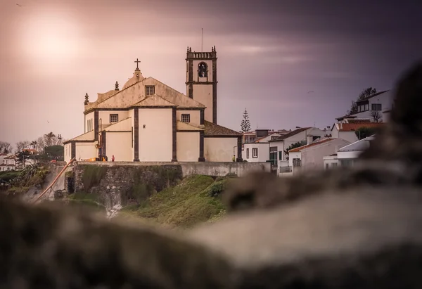 Igreja Católica em Ponta Delgada — Fotografia de Stock