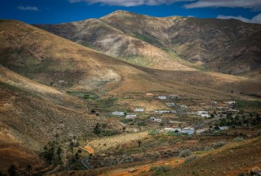 Fuerteventura kuru peyzaj
