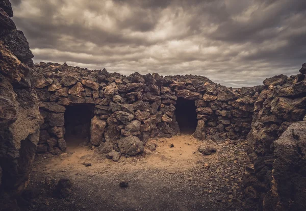 Стародавні аборигенів будинків — стокове фото