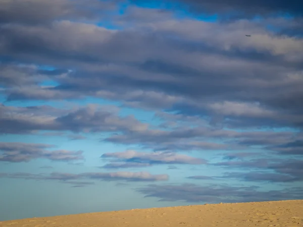 Sobreposição céu nublado — Fotografia de Stock