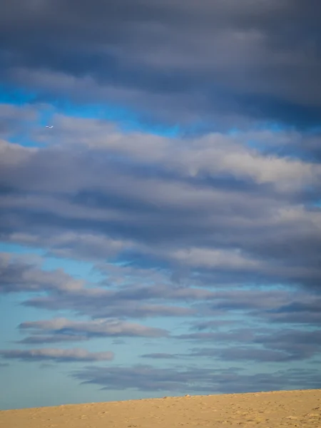 Sobreposição céu nublado — Fotografia de Stock