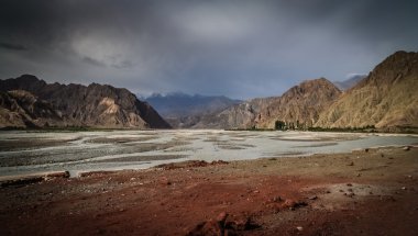 Karakurum peyzaj çarpıcı
