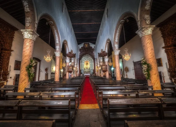 Interior Iglesia de San Sebastián —  Fotos de Stock