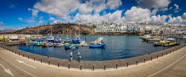 Přístav Puerto del Carmen — Stock fotografie