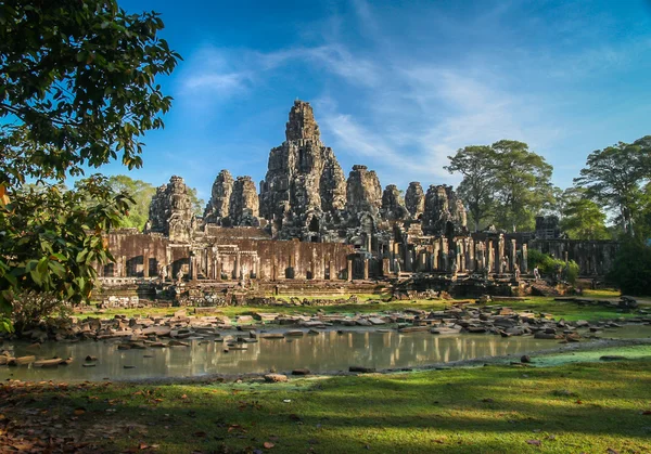 Templo de Bayon en Angkor — Foto de Stock