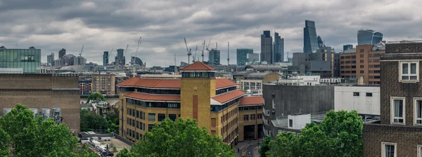 Panorama do horizonte de Londres City — Fotografia de Stock