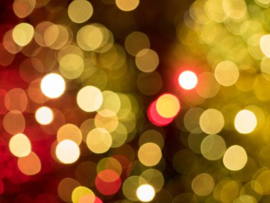 Renkli ışıklar rastgele bokeh