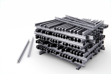 Raylar - 3d resim yığını