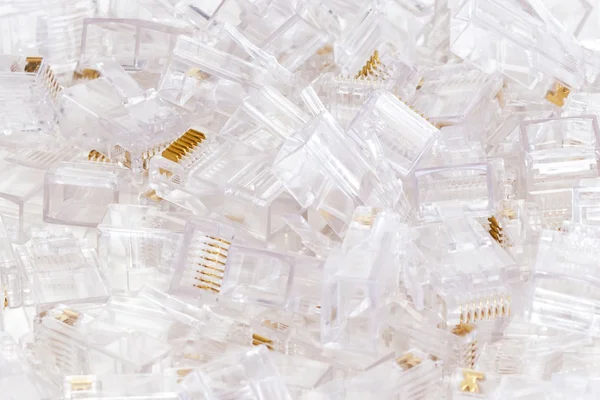 Transpareny ethernet Rj45 konektörler