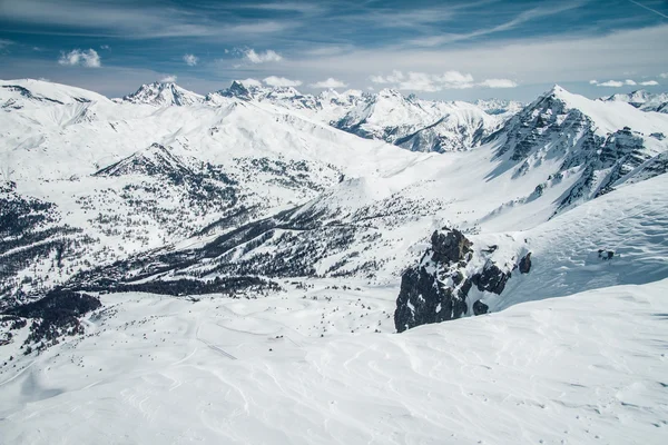 Paesaggio alpi francesi — Foto Stock