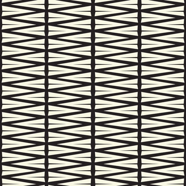 Nahtlose abstrakte Textur-Vektordreieck-Muster in monochrom — Stockvektor