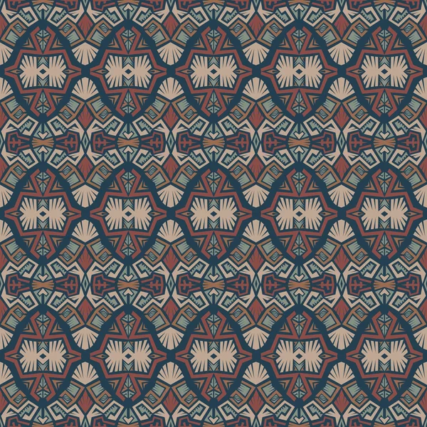 Inconsútil abstraer vector tribal patrón textura fondo — Archivo Imágenes Vectoriales