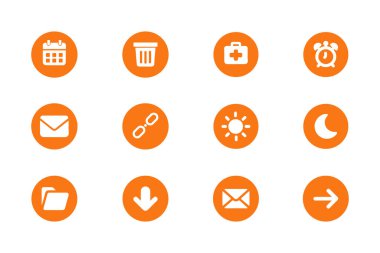 Kullanıcı Arayüzü Evrensel Katı Simge Ayarları. Simgeler Web Sayfası, Mobil Uygulama, UI, UX ve GUI tasarımı için uygundur
