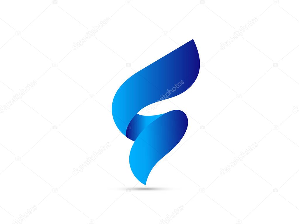 Letter S logo icon Point design template elements