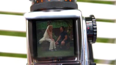 Gelin ve damat vizör Hasselblad