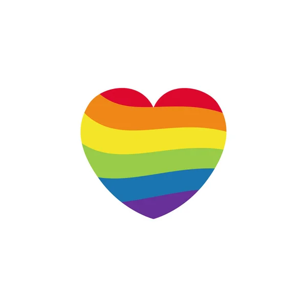 Ventana de elemento de movimiento LGBTQ coloreada para banner — Vector de stock